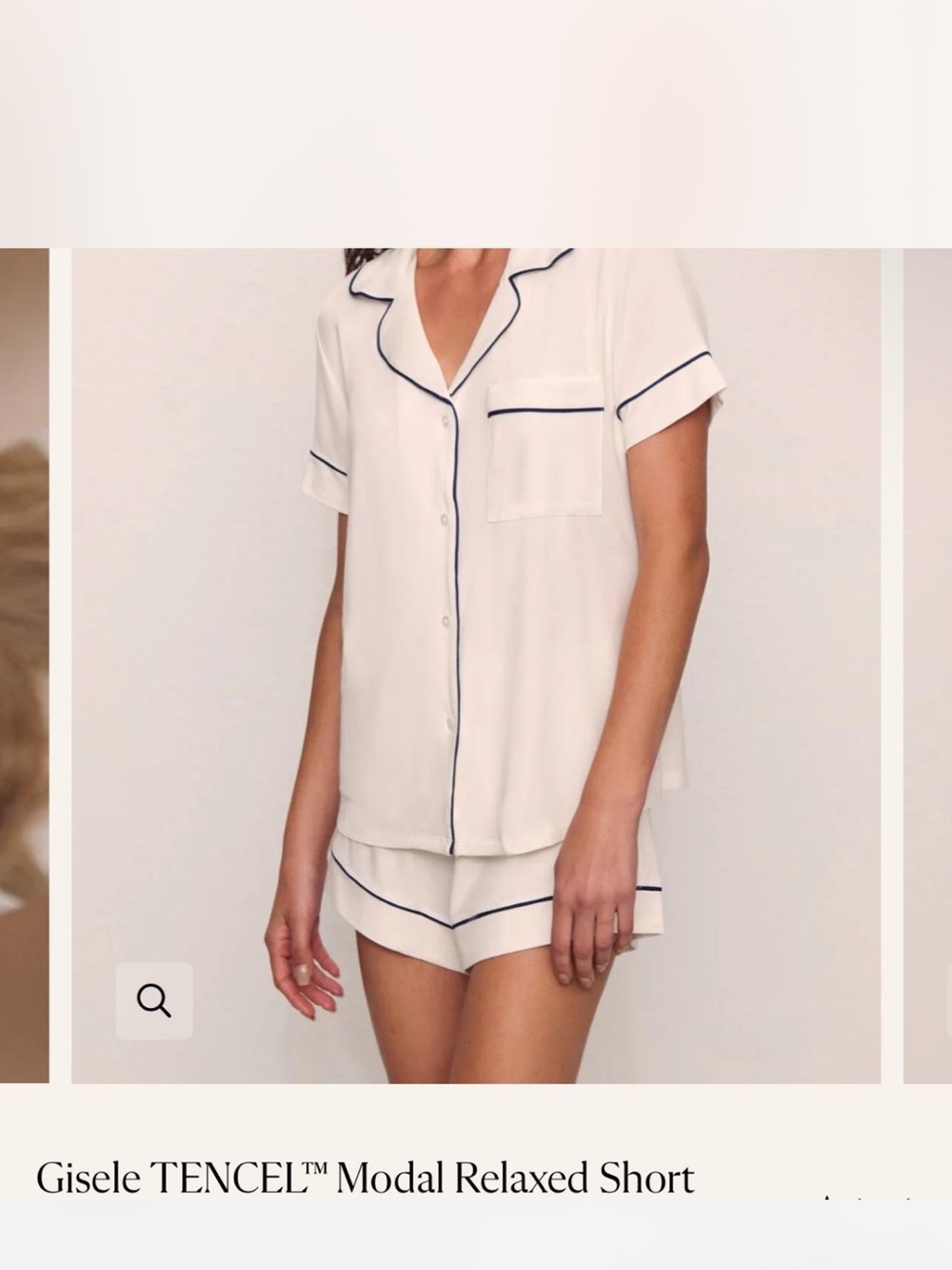 Eberjey Gisele TENCEL™ Modal Relaxed Short PJ Set